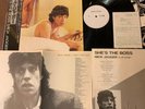 Promo MICK JAGGER She's The Boss JAPAN LP RECORD 28AP2996 OBI Test label STONES