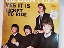 Beatles TICKET TO RIDE / YES IT IS (RARE ROCK N ROLL 45/PS) #5407 PLAYS VG++