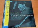 LP LOU DONALDSON THE TIME IS RIGHT JAPAN OBI BNJ-71031 BLUE NOTE