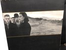 U2 the joshua tree 1987 UK ISLAND LP w/BLACK INNER & POSTER INSERT