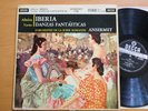 SXL 2243 ED1 Albeniz Iberia Turina Danzas Fantasticas Ansermet NM Decca 1st WBG