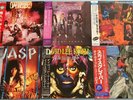 [6 titles] W.A.S.P., Cinderella, David Lee Roth RARE Promo - Japan vinyl w/OBI..