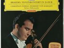 FERRAS & KARAJAN BRAHMS VIOLIN CONCERTO DGG ED.1 RED STEREO SLPM 138930 NM