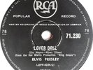 Elvis Presley. Lover Doll. / New Orleans.  SA-RCA 71.230 VG +
