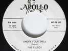 Doo Wop 45 CELLOS Under Your Spell APOLLO VG++ PROMO HEAR