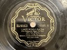 Jazz-78 RPM-Isham Jones and his Orchestra-I Hate Myself/All Mine Almost-V+