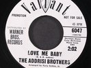 ADDRISI BROTHERS: the way you look at him / love me baby VALIANT 7