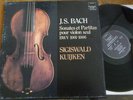 SIGISWALD KUIJKEN  / BACH sonatas & partitas for violin solo / HARMONIA MUNDI