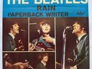 THE BEATLES-CAPITOL 5651-PAPERBACK WRITER-RAIN-45RPM-1966 W/PICTURE SLEEVE CLEAN