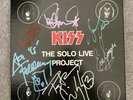 KISS The Solo Live Project Vinyl Signed Simmons Stanley Chris Kulick Singer