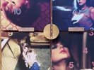 Taylor Swift Midnights Vinyl Clock with all 4 Vinyl Albums - All Hand Signed