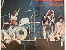 RAMONES It's Alive LP Vinyl SIGNED BY FOUR Autograph 1984 Joey/Johnny/Dee/Richie