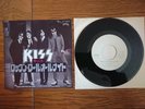 KISS Rock And Roll All Nite 1975 JAPAN White Label PROMO 7