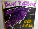 Basil Rathbone Reads Edgar Allen Poe Vol. 1 Vinyl LP Record Album SEALED Raven