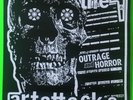 THE ART ATTACKS - OUTRAGE AND HORROR LP (WHITE VINYL)   PUNK/DAMNED/CLASH/GEN X