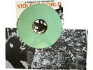 V.A.Violent World A Tribute To The Misfits LP 1997 US Caroline Records green