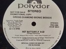 Bionic Boogie - Hot Butterfly - OG 1978 PROMO - POLYDOR - VG++  RARE DISCO FUNK