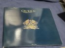 queen greatest hits 2 original 1991 double lp gold embossed mint promo sticker