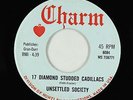 Garage Psych 45 - Unsettled Society - 17 Diamond Studded Cadillacs - Charm VG++
