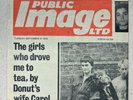 PUBLIC IMAGE LTD 45/Pic Sleeve The Cowboy Song,1978 UK with Newspaper  VS 228