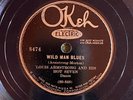 Okeh 8474 Louis Armstrong Hot 7 WILD MAN BLUES  1927  JAZZ 78 rpm E