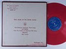 FOLK MUSIC OF U.S. - AFRO-AMERICAN Various Artists AAFS-L3 LP red wax y