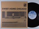 SWEET HOME CHICAGO Various Artists DELMARK LP VG+ promo y