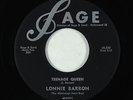 Rockabilly Teen 45 - Lonnie Barron - Teenage Queen - Sage - VG++