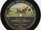 STANLEY KIRKBY - JACK CHARMAN RAGTIME 78 - EVERYBODYS DOING IT - EX CONDITION