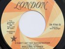 ROLLING STONES Satisfaction LONDON 45 PROMO Near Mint 7” HEAR