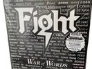 FIGHT WAR OF WORDS WHITE WITH BLACK SPLATTER VINYL RECORD RSD LP ROB HALFORD