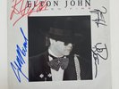 elton john ICE ON FIRE  signed AUTOGRAPHED AUTOGRAPH lp record