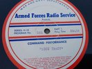 16-inch Transcription – Command Performance Dick Tracy Show #162 Armed Forces
