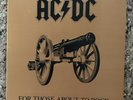 ACDC For Those About To Rock Vinyl Record 1981 Embossed