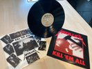 METALLICA - KILL 'EM ALL original 1ST PRESSING USA MEGAFORCE 1983 vinyl rare