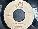 John Minnis - I Want Your Love- John Minnis Music 45 VG CROSSOVER SOUL