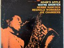 WAYNE SHORTER ADAM'S APPLE LP RE BLUE NOTE 1970 BLACK/BLUE LBL RVG JAZZ HANCOCK