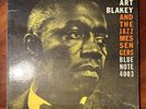 ART BLAKEY Moanin' LP BLUE NOTE 4003 US 1959 EAR MONO Lee Morgan. VAN GELDER.
