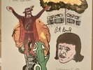 PETER BUCK Warzone Earth LP AUTOGRAPHED REM Hindu Love Gods Jeff Tweedy Nivana