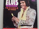 Elvis Presley Trouble T R O U B L E 45 rpm Promo 1975 Mono Stereo