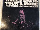 Miles Davis Four and More:Recorded Live VG+Vinyl/Cover Mono Early 1st Press 1966