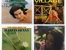 Martin Denny - 4 LPs - Enchanted Sea - Quiet Village - Sayonara - Very Best Of