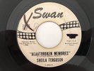 Northern Soul 45 SHEILA FERGUSON Heartbroken Memories SWAN promo  hear