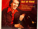 Gary Stewart‎– Out Of Hand 1975 First Pressing RCA Vinyl LP Outlaw Honky Tonk