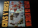 GUNS N ROSES APPETITE FOR DESTRUCTION LP RECORD UNCENSORED COVER BANNED