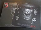 EXTREME SIX VERY LTD IMPORT RED VINYL DOUBLE LP  & BAND SIGNED 12