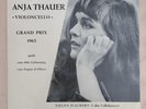 ANJA THAUER Grand Prix 1962 German ATTACA Eugen d'Albert Francaix Schubert EX+
