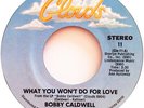 Bobby Caldwell - What You Won't Do For Love / Love Won't Wait, 7