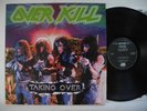 OVERKILL Taking Over LP 1987 US EX+