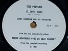 Test Pressing Benny Goodman St Louis Blues & George Avakian discuss New Album 7